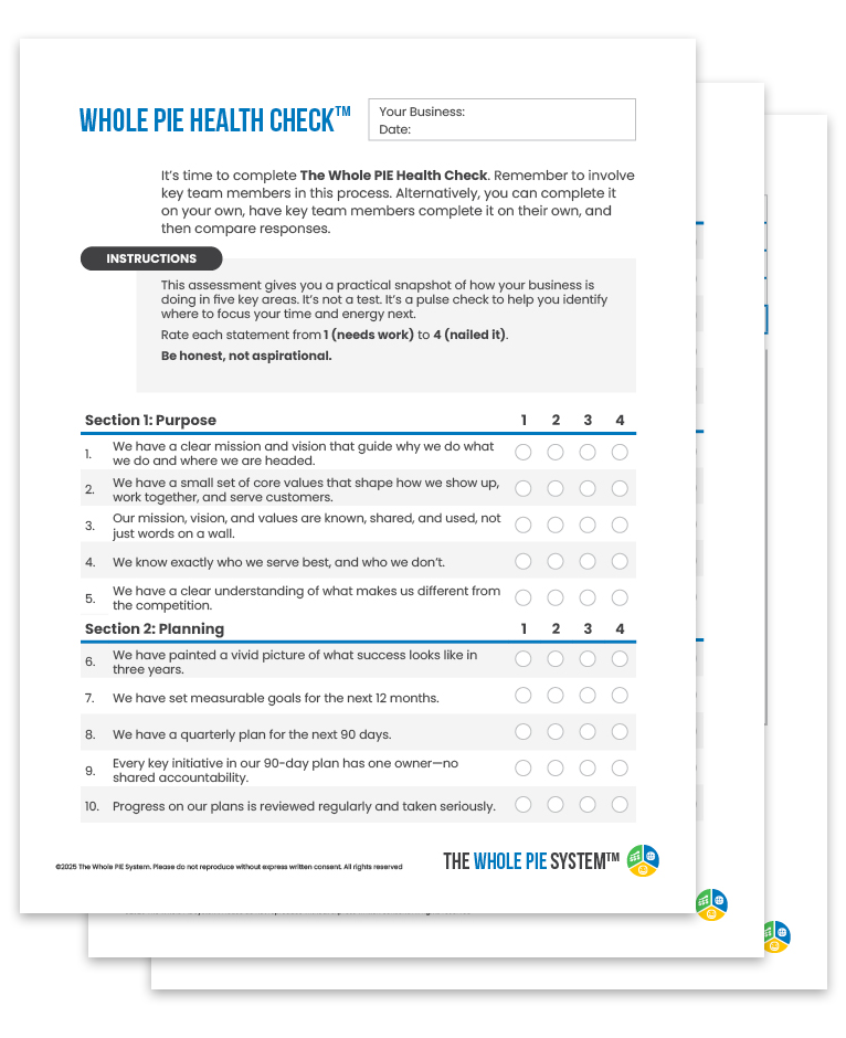 Whole PIE Health Check™ Image