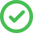 green check